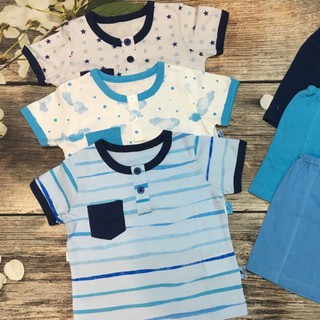 Lullaby - Áo bổ nẹp bé trai lullaby BT18 NH02-18