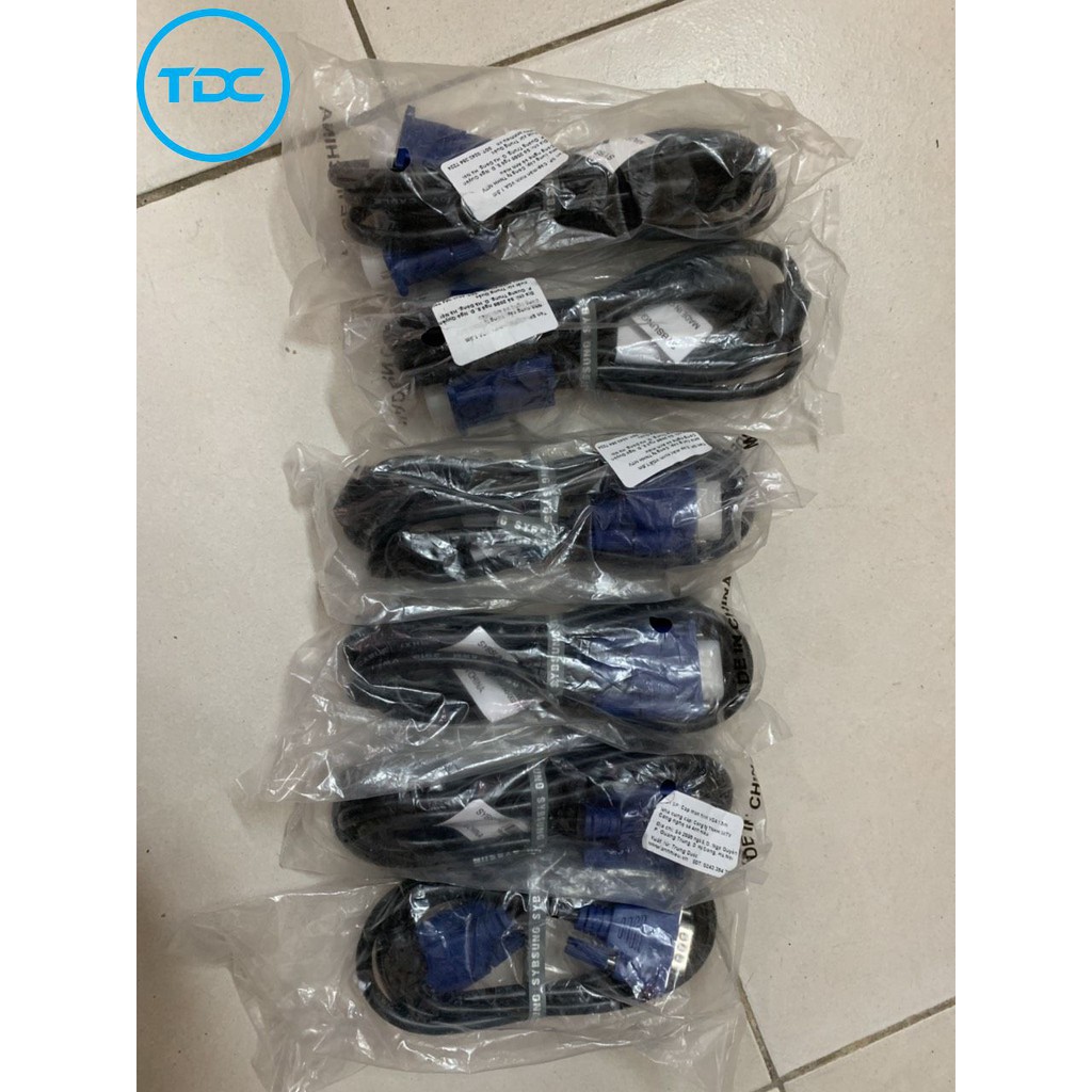 [THANH LÝ XẢ LỖ]  Dây VGA 1,5m tháo màn hình DELL | BigBuy360 - bigbuy360.vn