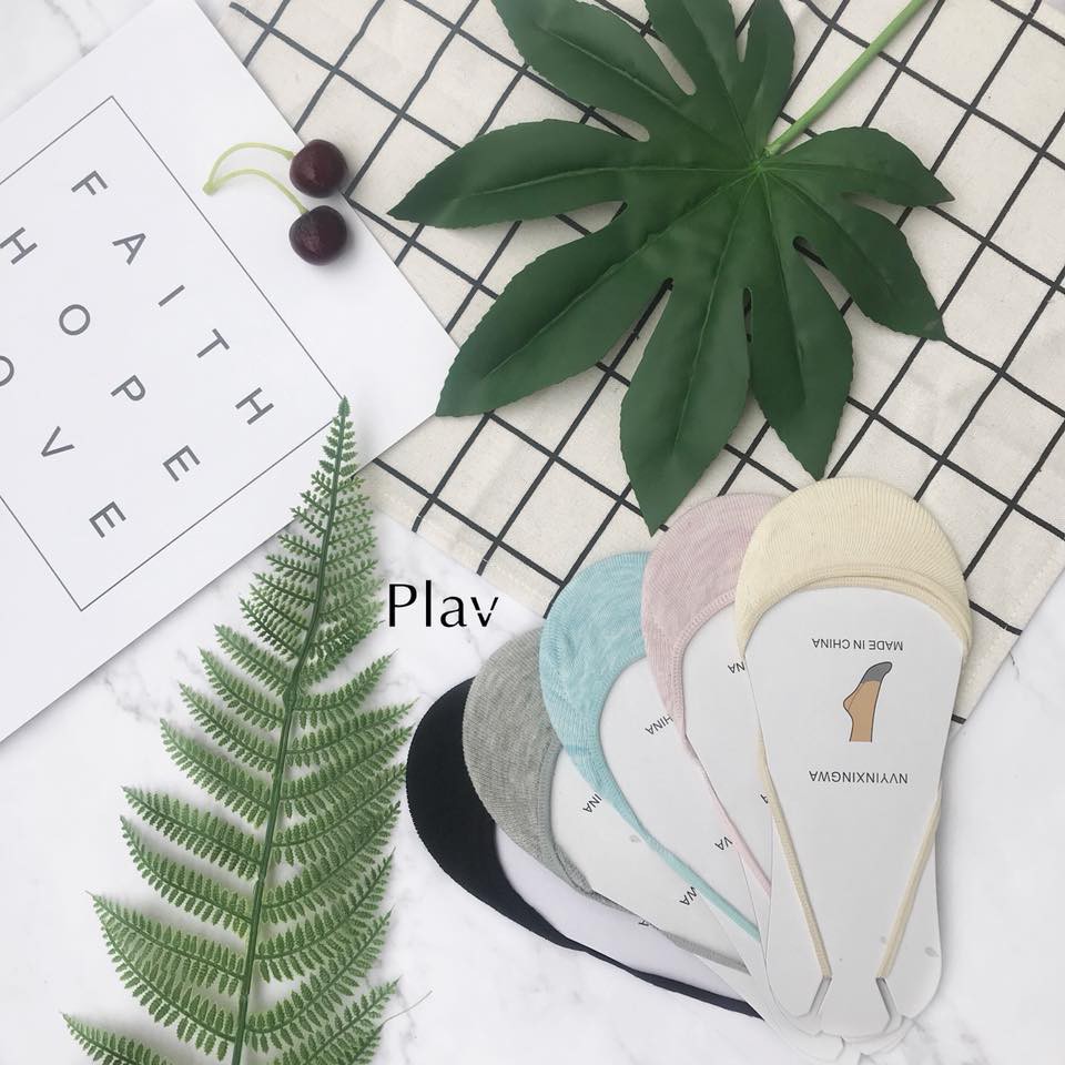 Set 5 đôi vớ - tất đi giày cao gót cho nữ chất cotton freesize [ NW-1 ] -PLAV