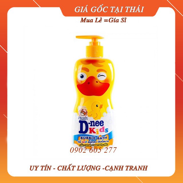 [Hàng chính hãng] Sữa Tắm Gội Cho Bé D-nee Kids Candy Floss Jelly Thái Lan 400ml