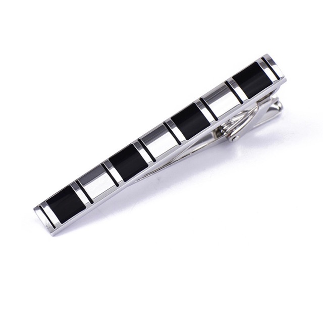 Kẹp cà vạt nam 6cm cao cấp không rỉ sét