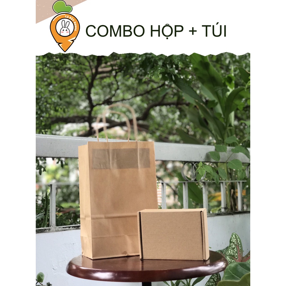 Hộp carton nắp gài đựng hàng