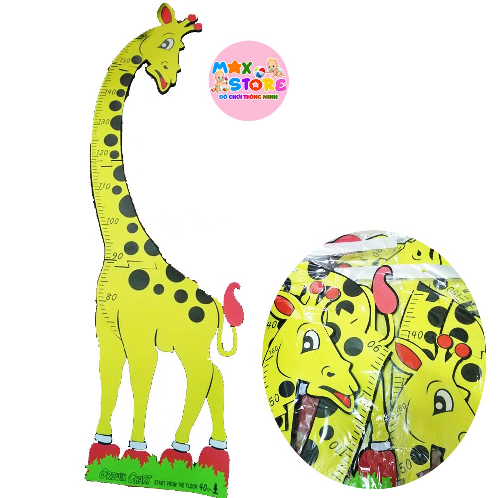 Hươu Xốp Đo Chiều Cao