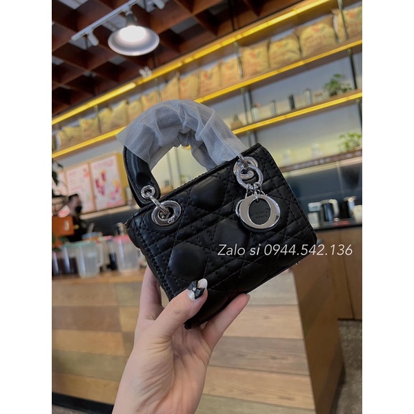Túi xách nữ lady mini size 15cm full box da lì hot 2022