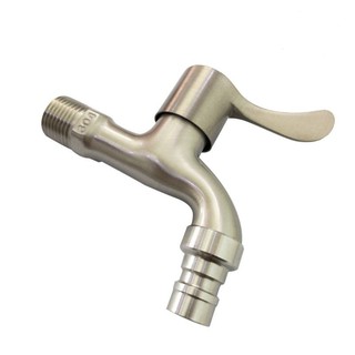 Vòi nước gạt inox sus304 cao cấp- vòi nước xả inox sus304