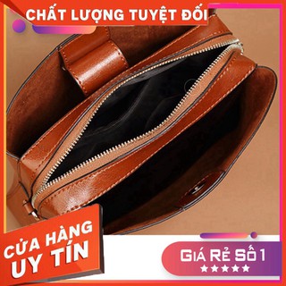 [CHÍNH HÃNG]   TÚI XÁCH NỮ DA BÒ, DA MỀM, MỊN SIÊU ĐẸP KIỂU DÁNG HÀN QUỐC T60690