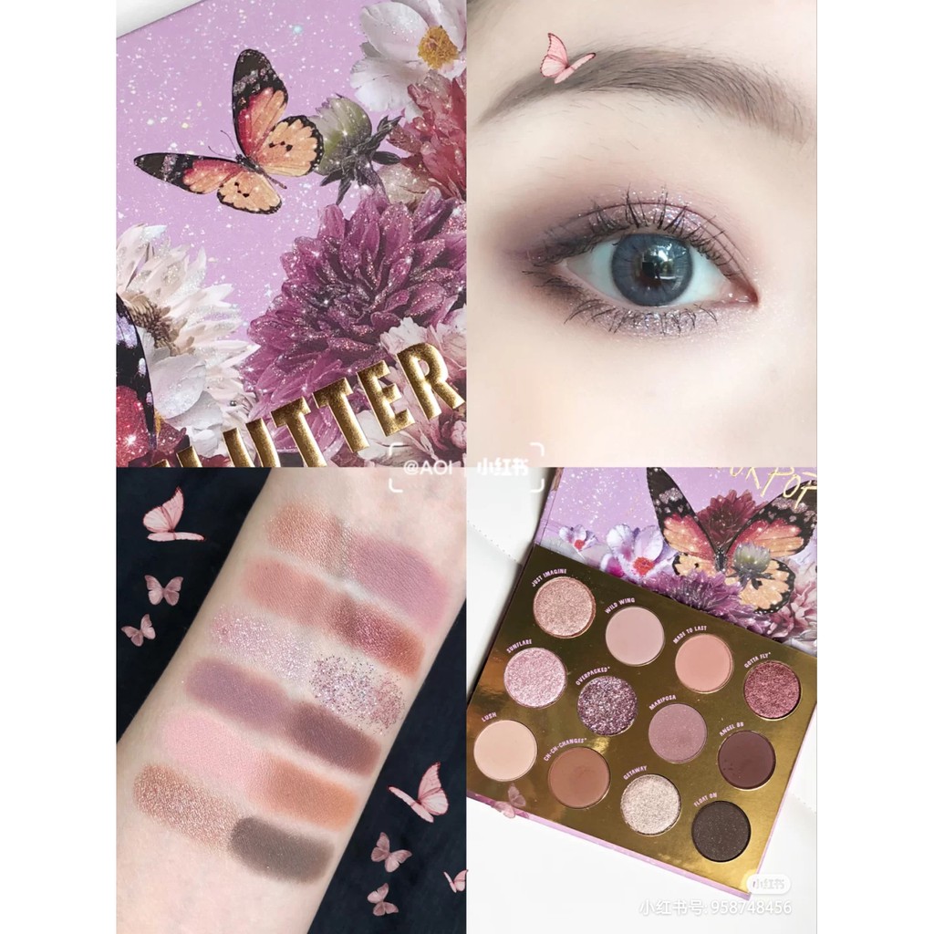 Bảng phấn mắt Colourpop × Butterfly