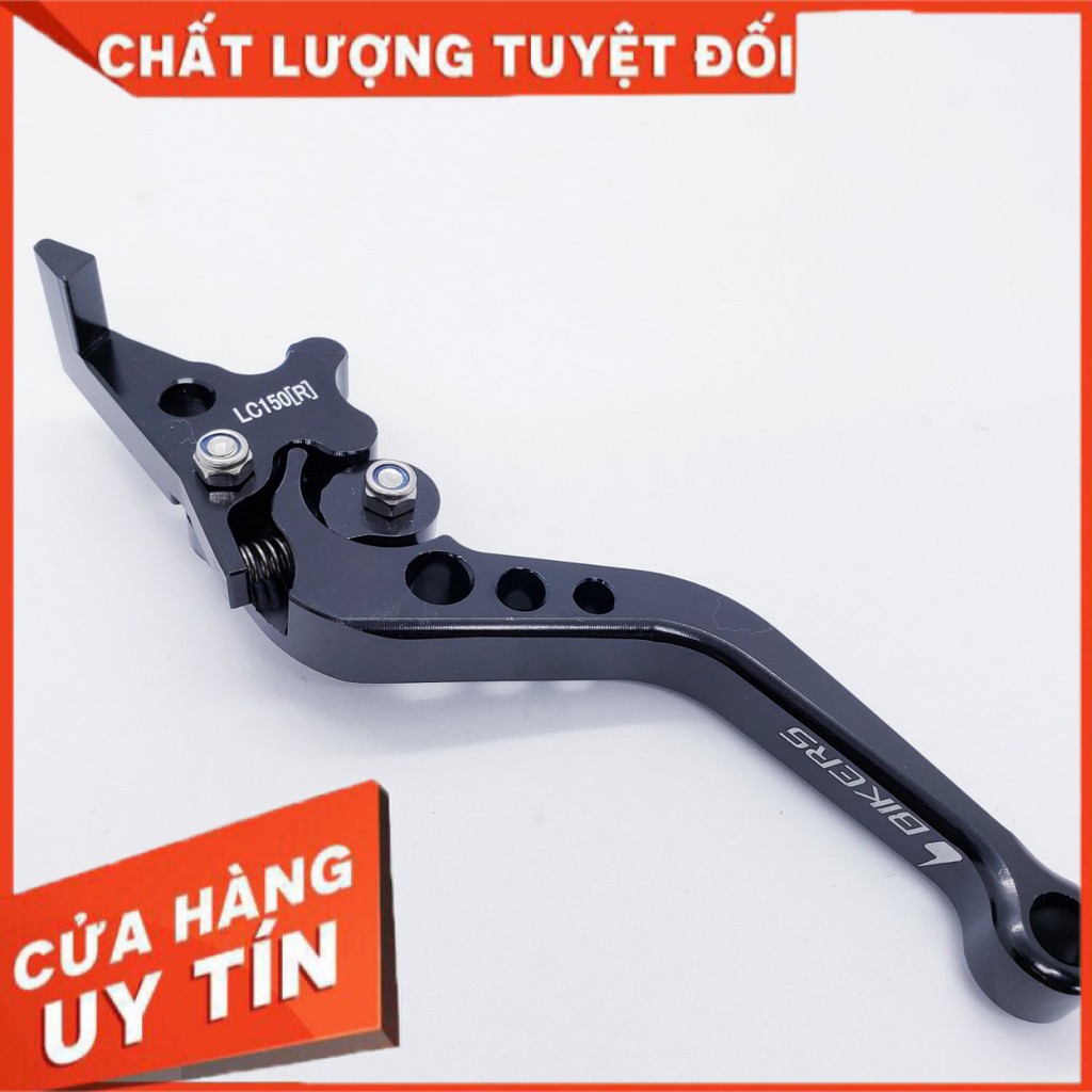 [NEW] Tay thắng đĩa 6 số WAVE, SIRIUS, DREAM, WINNER, EXCITER CNC cao cấp màu đen