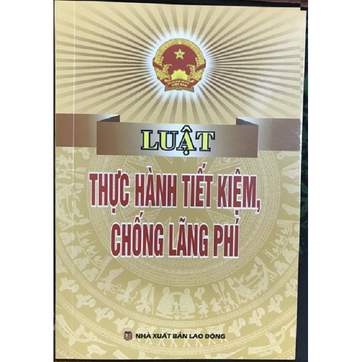 Sách luật thực hành tiết kiệm chống lãng phí
