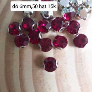 Hạt đá kết trang trí, size 6 MM_10MM.