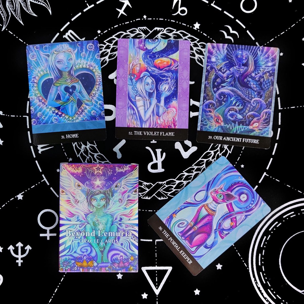 Bộ Bài Tarot Tiếng Anh Oracle Magic angle before sleep Dễ Học Tiếng Anh