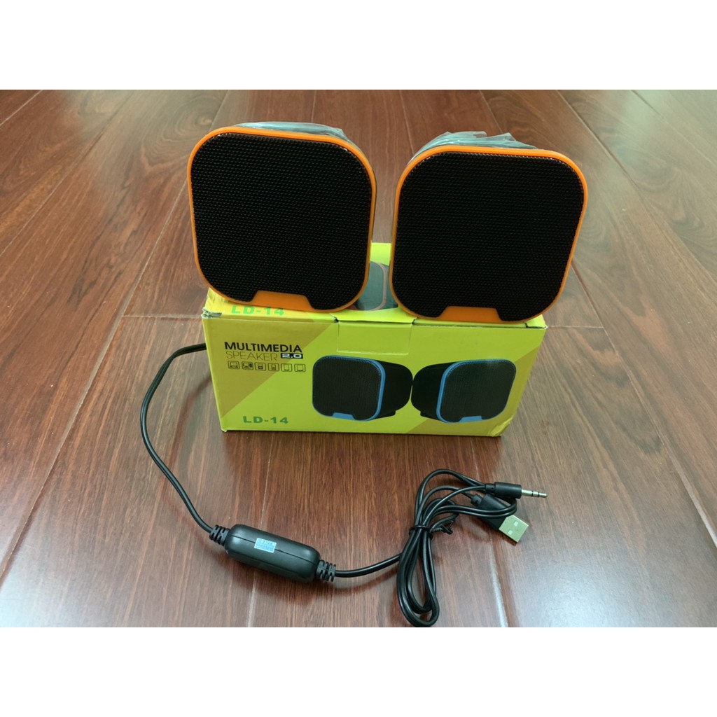 (GIÁ SẬP SÀN) Loa Vi Tính 2.0 - LD14 - 807 cổng USB