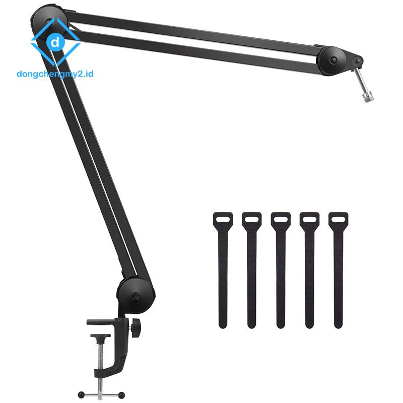 Giá Đỡ Micro Kèm Kẹp Và Dây Cáp