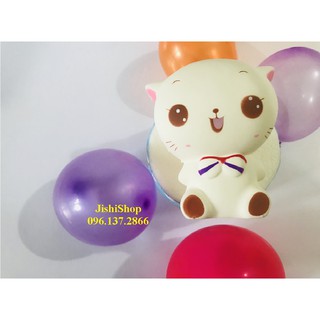 SQUISHY MÈO TRẮNG DỄ THƯƠNG
