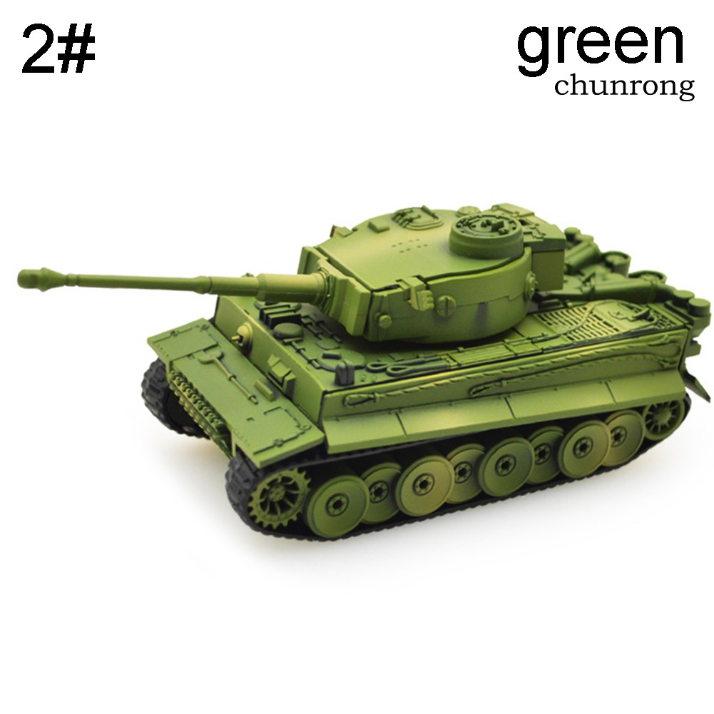 CR+1/72 German Tiger Panther Tank Model DIY Assemly Puzzles Toy Kids Collectible