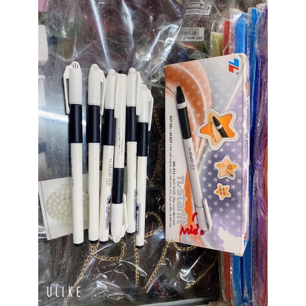 Bút dạ kim thiên long tím starlit hàng chính hãng thiên long 100%