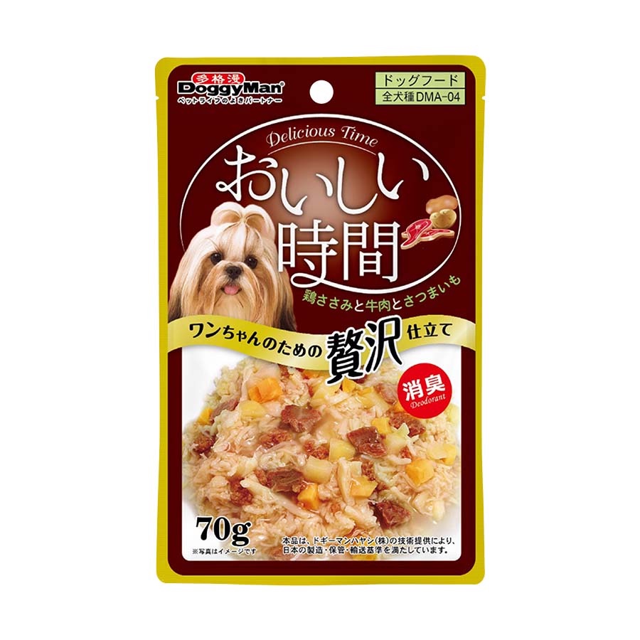 DOGGY MAN  Pate Cho Chó - Soup Thịt Gà Đóng Gói Bổ Sung Dinh Dưỡng Cho Chó Cưng
