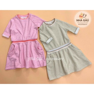 Đầm nỉ tay ngắn GYMBOREE cho bé gái