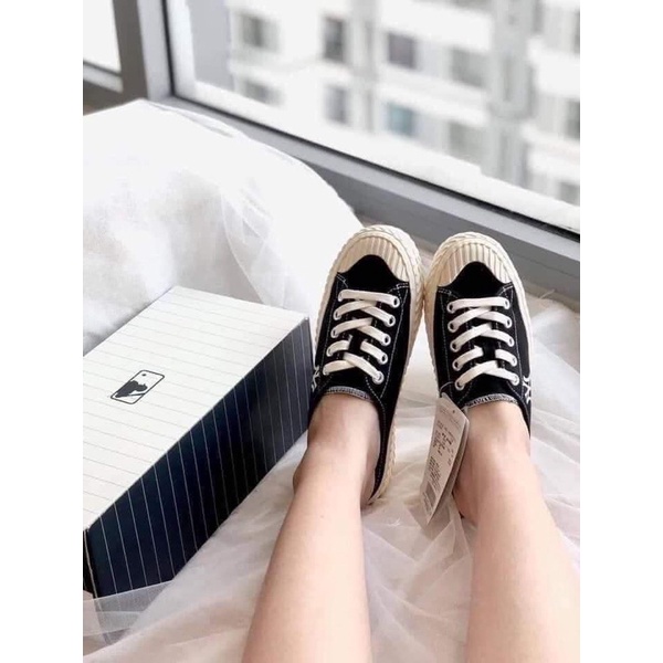 MLB mule - Giày sục - đạp gót NY - chính hãng [ fullbox]