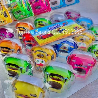 Vỉ Trứng Socola Ô Tô Đồ Chơi Cho Bé Funny Đại Long 20 Quả