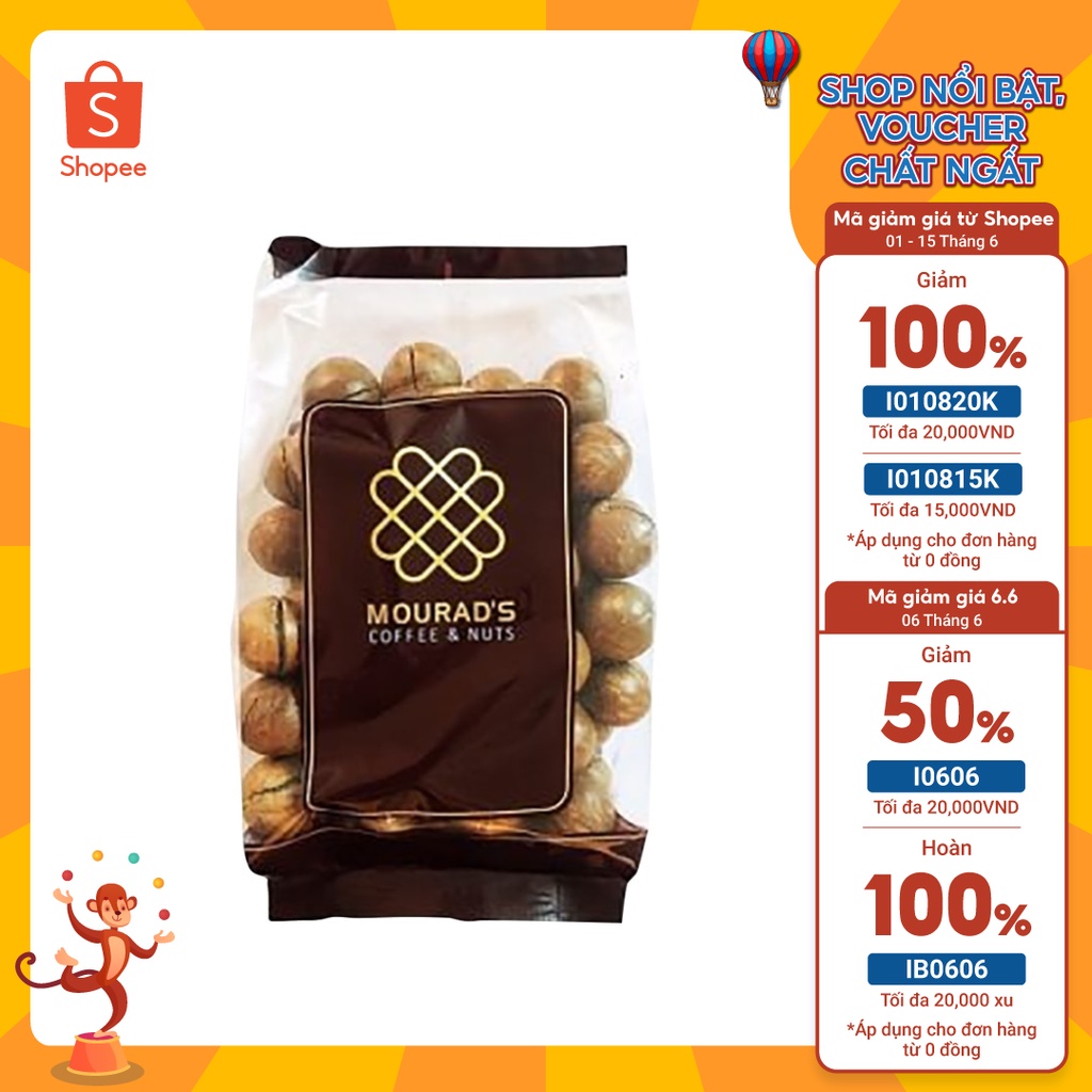 Hạt Macca Úc Mourads 500g