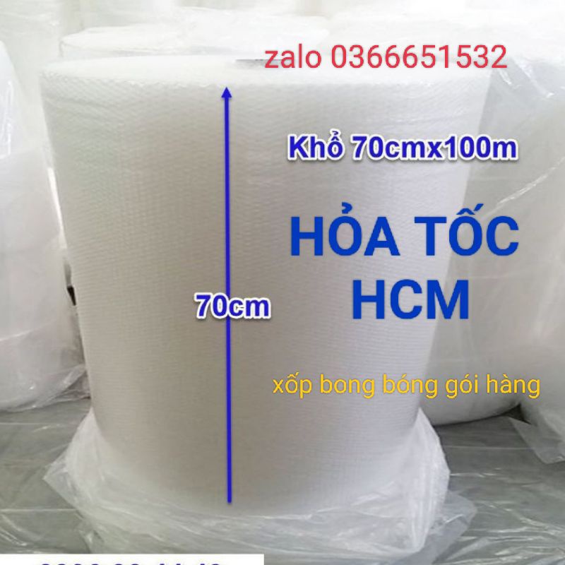 XỐP CHỐNG SỐC 70cm x 100 mét-HOẢ TỐC GÒ VẤP HCM-xốp gói hàng loại tốt