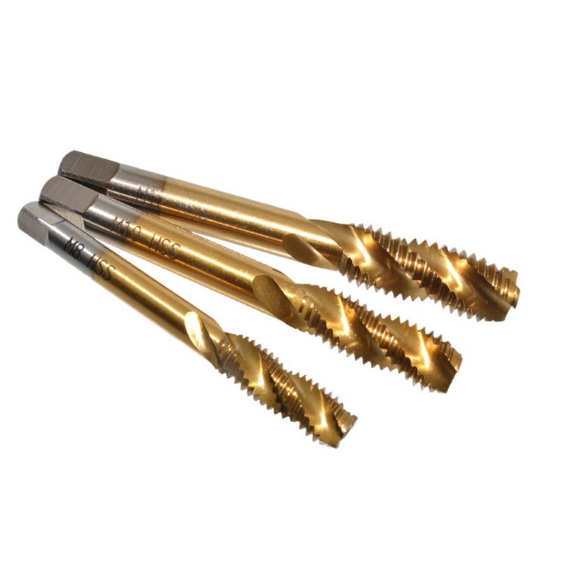 Bộ 9 Mũi Khoan Xoắn Tốc Độ Cao HSS M2-M12 Bằng Thép Titan