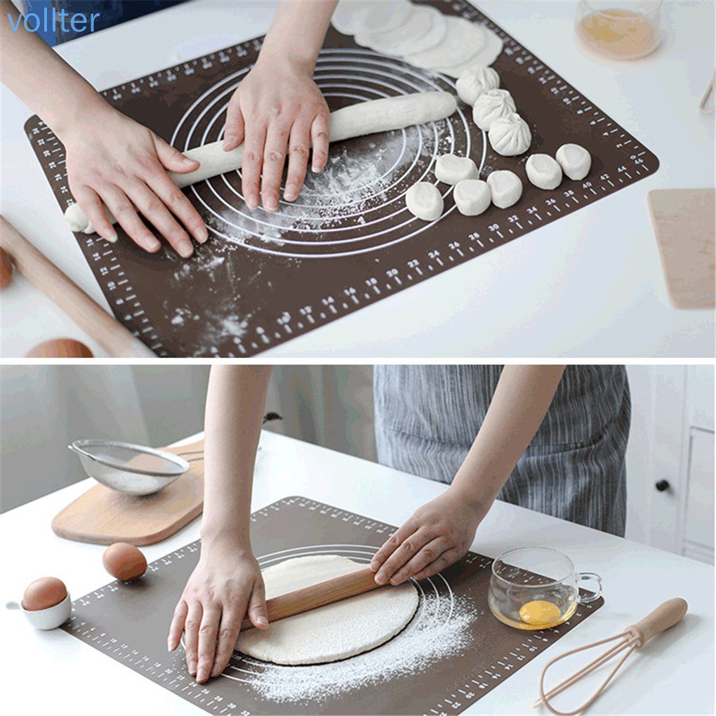 Thảm silicon nhào bột chống dính tiện lợi