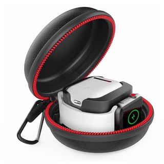 Hộp cuốn dây sạc kiêm đế sạc di động cho Apple Watch, Airpods HOPAW PU-2