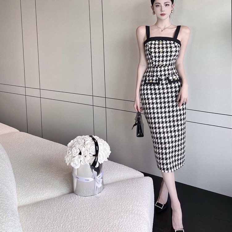 [ORDER] Bộ Đồ Vest Kẻ Sọc Ca Rô Kiểu Retro Pháp Thời Trang Mùa Thu 2022 AC060 ICC Official Store