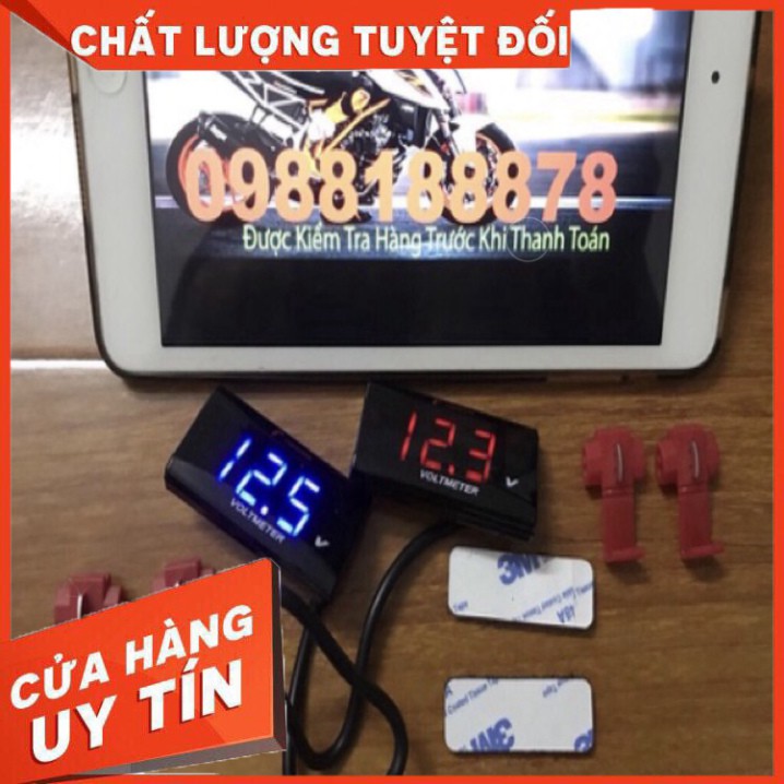 Đồng Hồ Đo Vol Bình Ác Quy Rizoma ( Hàng Loại 1)