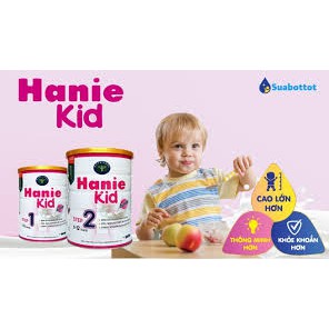 (Giá tốt )Sữa bột Hanie kid 1-10 tuổi 400g date /2022