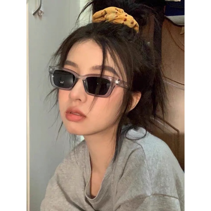 Kính Mát Gọng Vuông Chống Tia UV Phong Cách Hip Hop