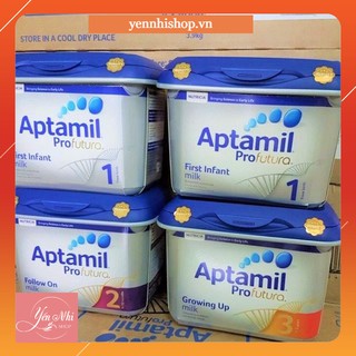 Sữa Aptamil Profutura nội địa Anh date T8/2020 đủ số 1,2,3