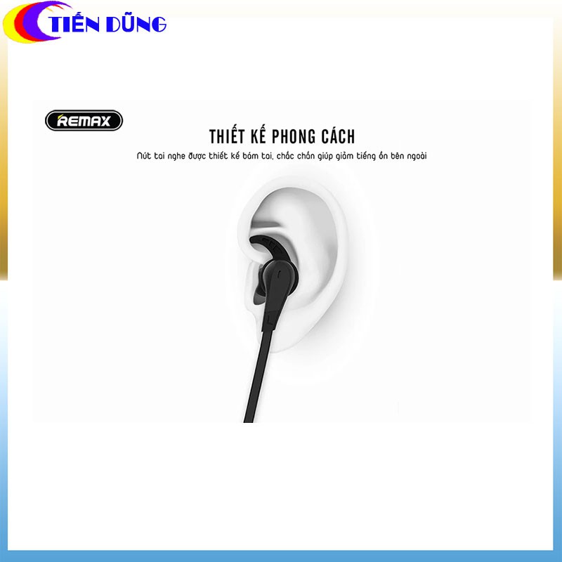 Tai nghe bluetooth remax RB S25 dòng thể thao quàng cổ kiểu dáng trẻ trung âm thanh chất lượng.