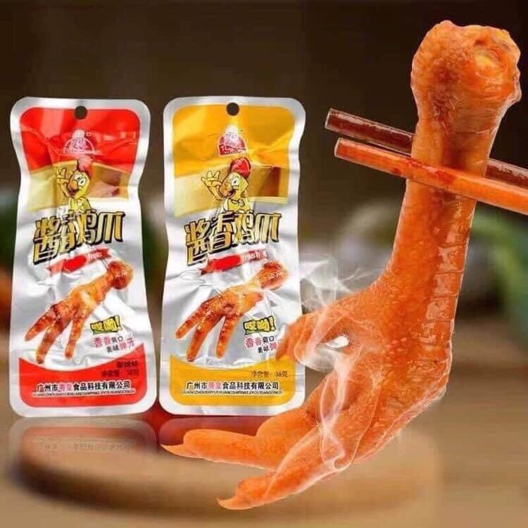 CHÂN GÀ CAY TỨ XUYÊN 32gram- Mèo Ăn Vặt
