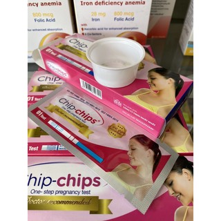 [CHÍNH HÃNG] QUE THỬ THAI CHIP CHIPS 2 VẠCH ĐỘ CHÍNH XÁC CAO