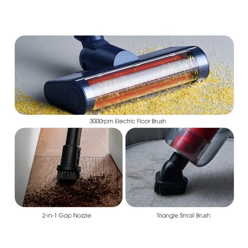 Máy hút bụi, lau sàn không dây cầm tay phiên bản mới Deerma DEM - VC20 PRO