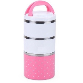 Hộp cơm giữ nhiệt inox " 3 tầng"