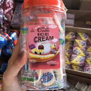 Lọ 40 chiếc kẹo mút hình que kem