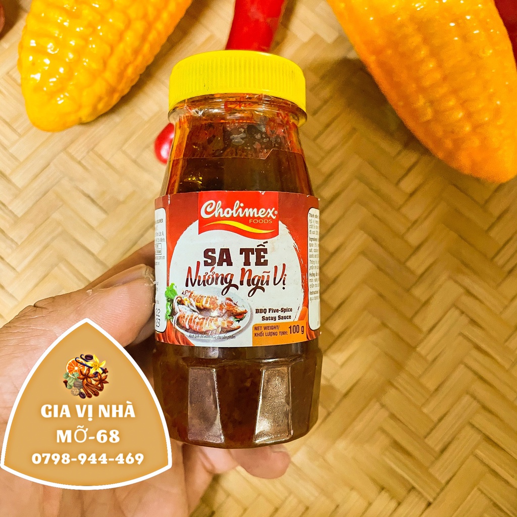 Sa tế nướng ngũ vị Cholimex - hủ 100gr