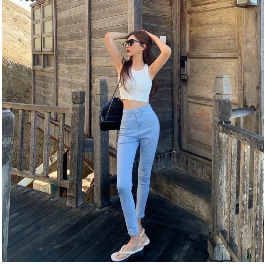 Áo ba lỗ nữ cotton cao cấp - croptop nữ basic chất loại 1 co giãn mát, mịn dáng ôm mix đồ cực xinh - AK0008 | steven.fac