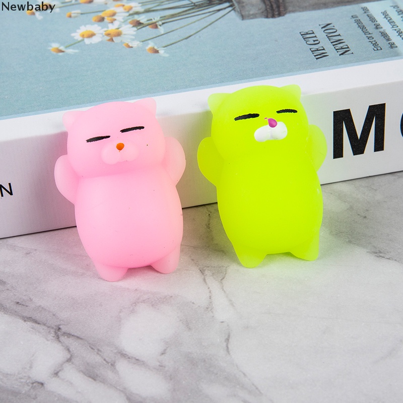 [Newbaby] Đồ Chơi Bóp Giảm Căng Thẳng Hình Mèo Dễ Thương