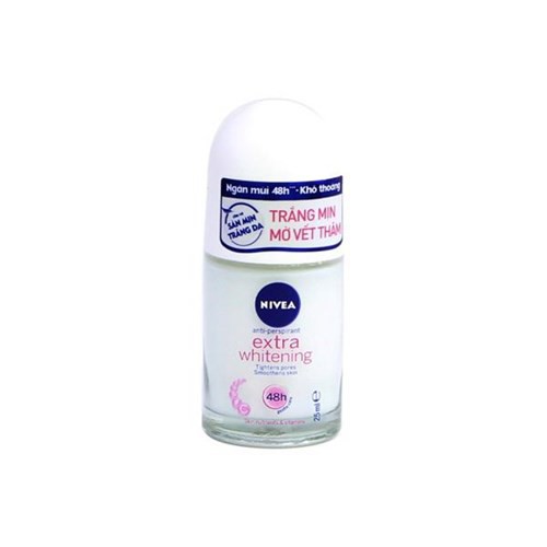 LĂN KHỬ MÙI TRẮNG DA NIVEA 25ml