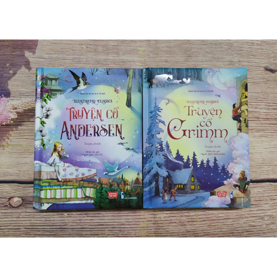 Sách Truyện văn học cổ tích kinh điển cổ grim/ truyện cổ Anđecxen/ Nghìn lẻ một đêm | BigBuy360 - bigbuy360.vn