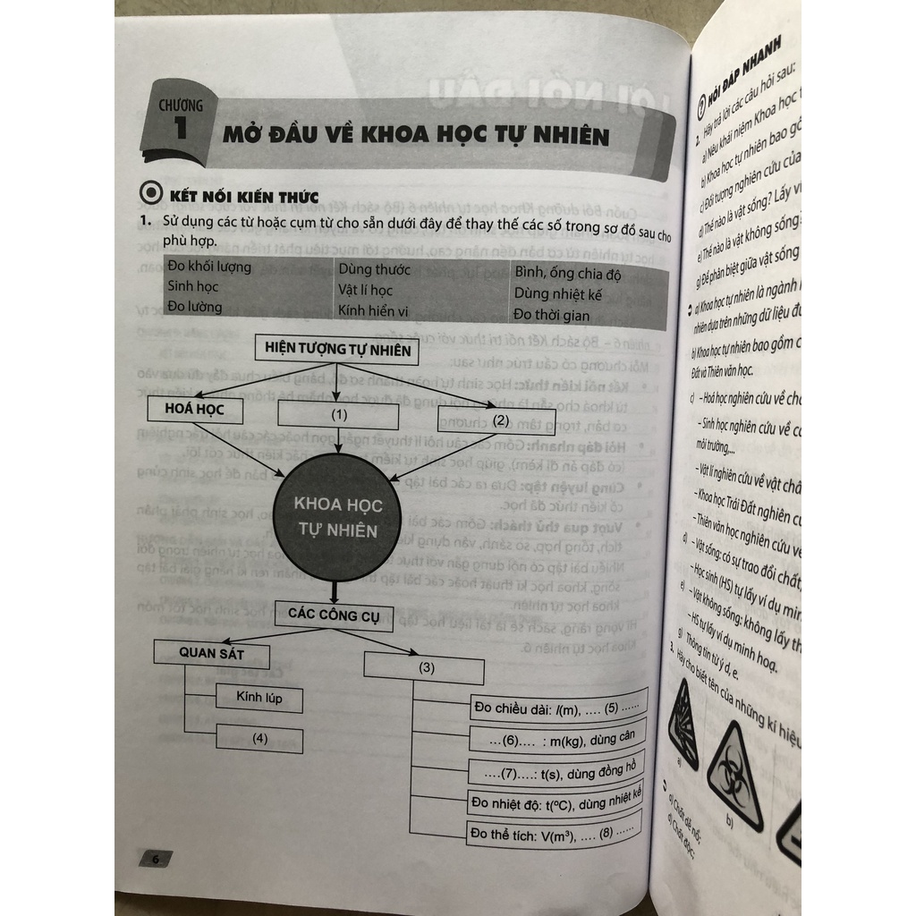 Sách - Bồi dưỡng Khoa học tự nhiên lớp 6