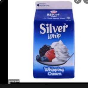 Kem Trang Trí Bánh silver whip 500g