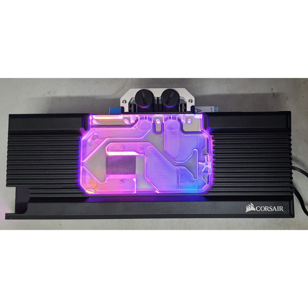 block vga Corsair Hydro X Series XG7 RGB 20-SERIES (2080 Ti FE)