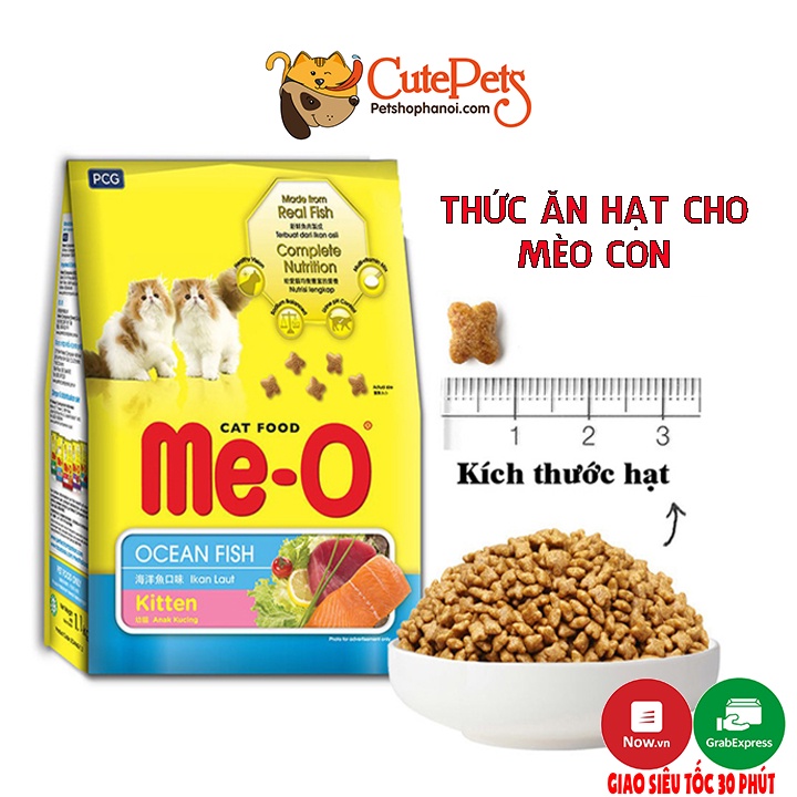 Thức ăn cho mèo con Me-o 400g kitten vị cá biển Ocean Fish - Phụ kiện thú cưng Hà Nội