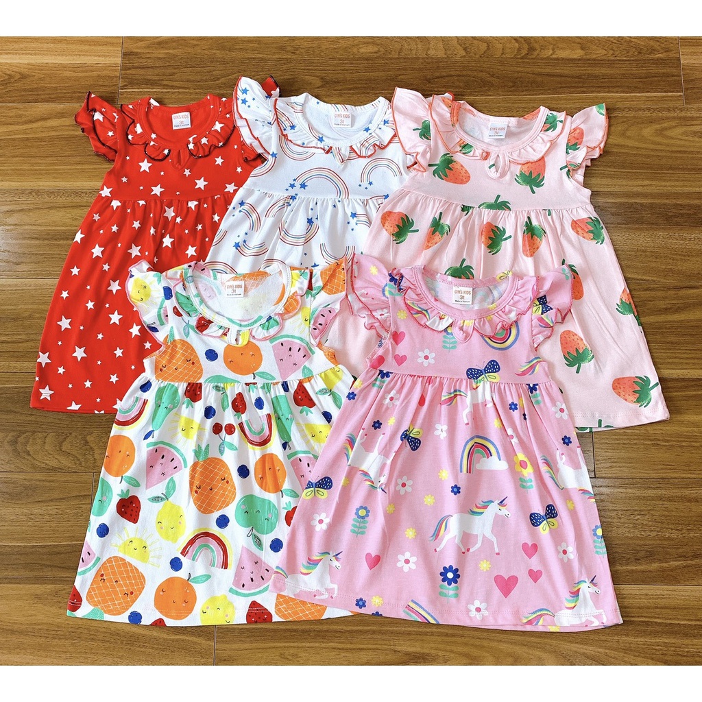 Váy cánh tiên cotton loại đẹp cho bé